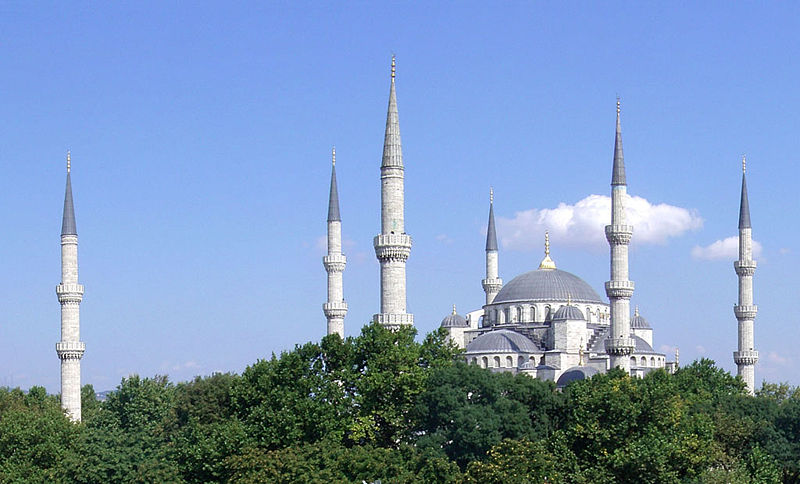 Mosques In Turkey. The Blue Mosque of Sultan